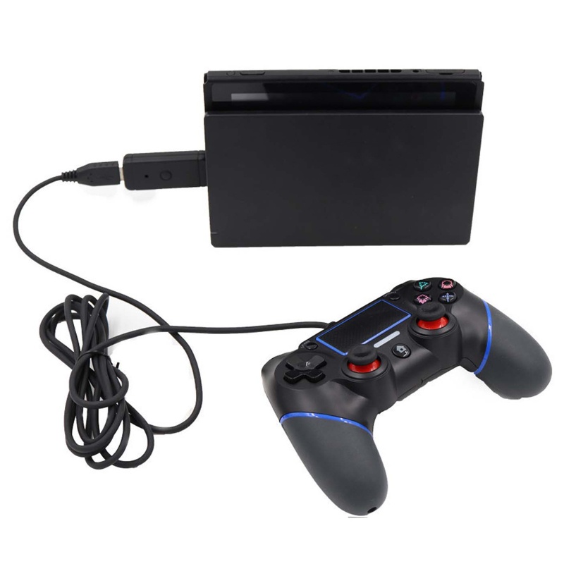 Btsg Wireless Wired Gamepad Converter USB Adapter Untuk Switch NS PS3 PC4 Controller