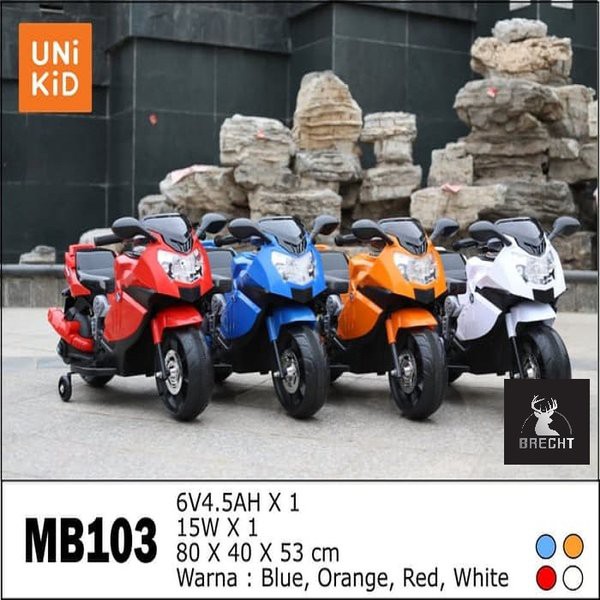Mainan Motor Aki Anak Unikid BMW MB 103