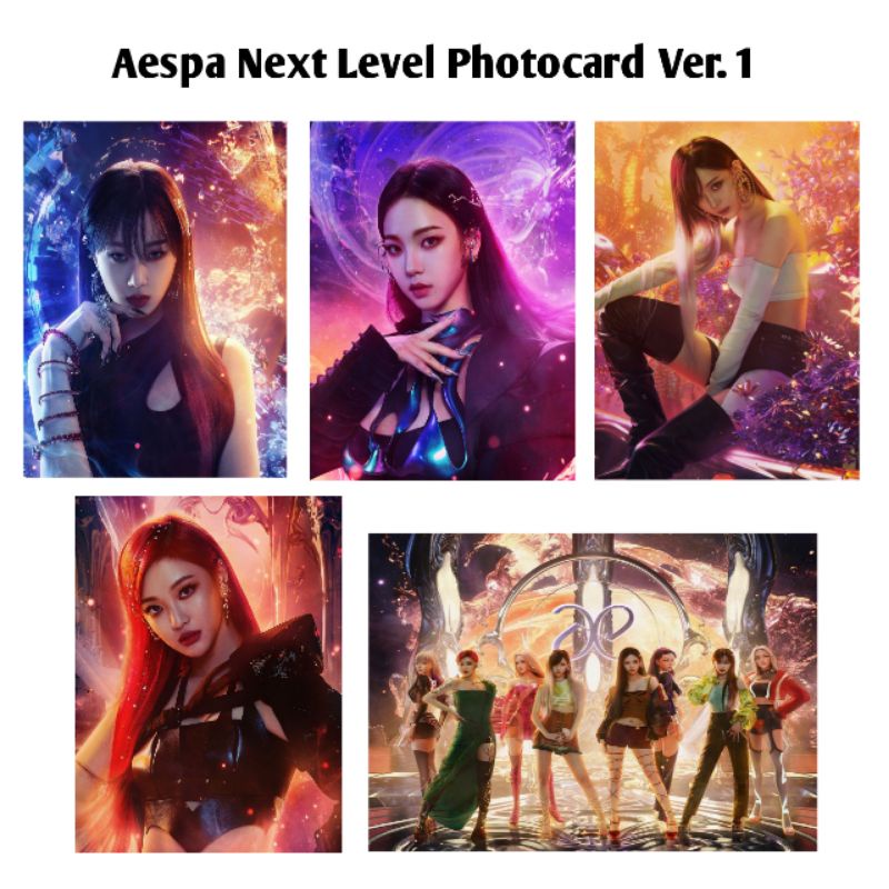 Aespa Next Level Photocard Aespa Photocard