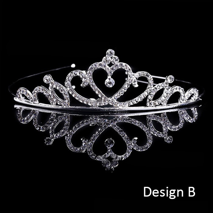 Wanita Mahkota Korea Fashion Berlian Women Jewerly Crown SJ002 (VHJKT)