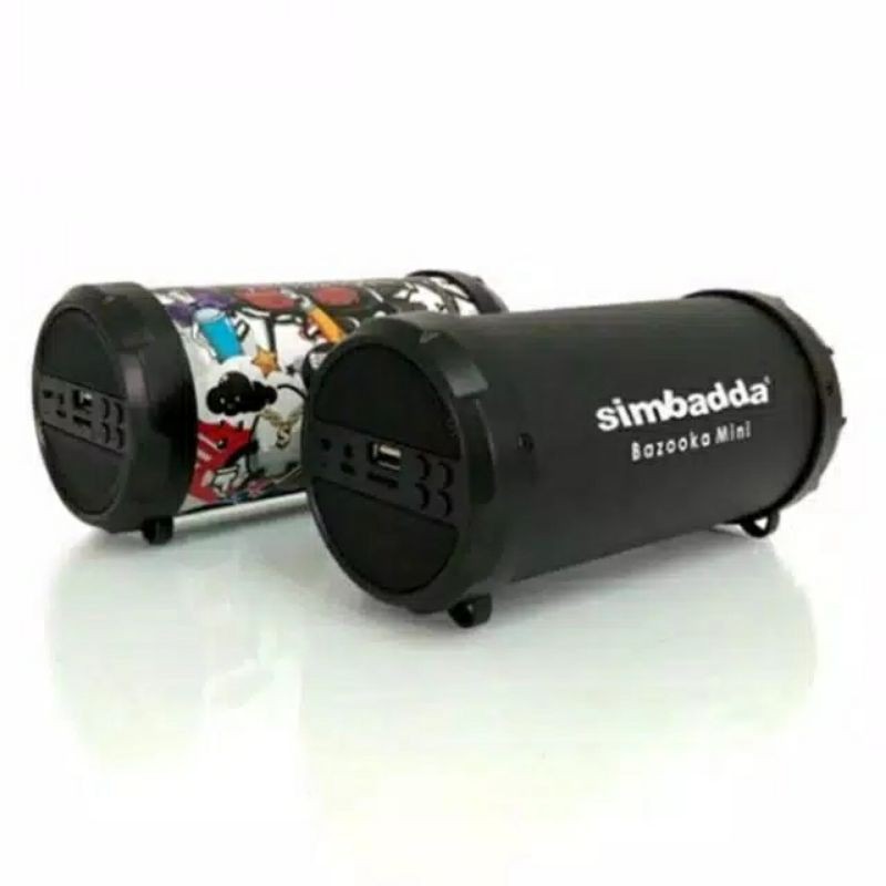 Simbadda CST 600N Bazooka Mini Portable Bluetooth Speaker