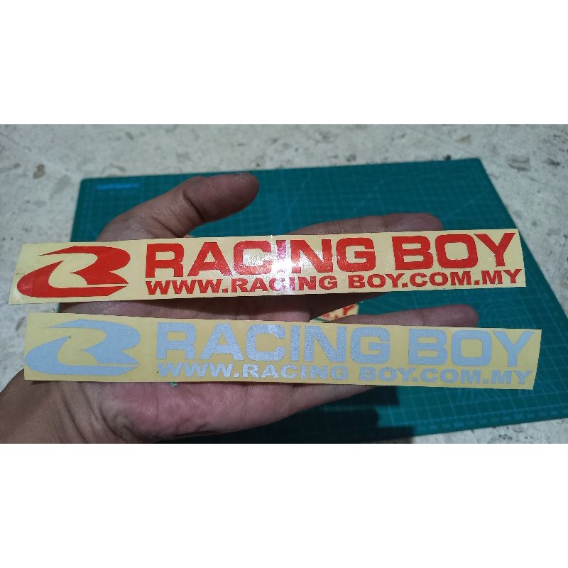 Stiker Racing Boy