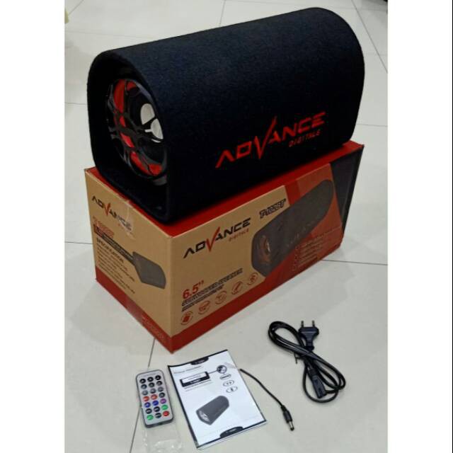 Speaker Tabung Bluetooth Subwoofer Advance T 102 Non BT/ BT / KF 6.5 inch