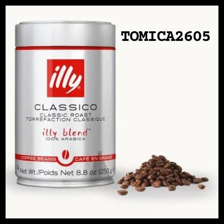 

DISKON TERBATAS !!! COFFEE ILLY MEDIUM ROAST BEANS ESPRESSO 250 GRAM BIJI KOPI ROASTED TERLARIS