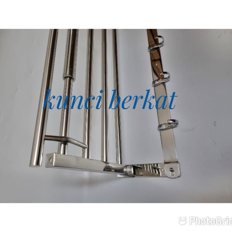 Gantungan Handuk 5 Baris/Gantungan Baju/Hanger