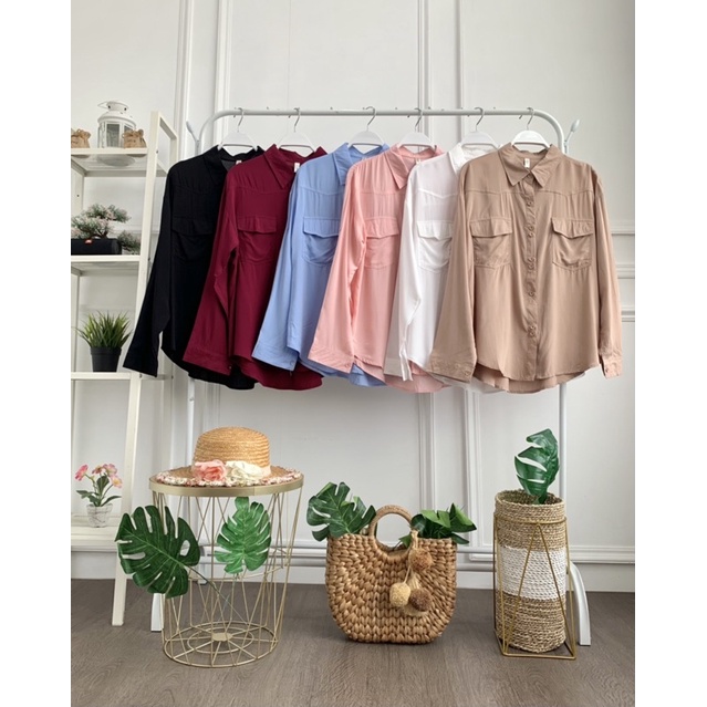 FW B1290 Kemeja Aimi Import Premium