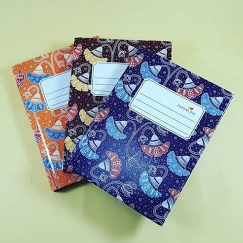

Buku Hard Cover A6 isi 100 PAPERLINE/Buku Oktavo PPL Kecil/Buku Hutang WARNA RANDOM