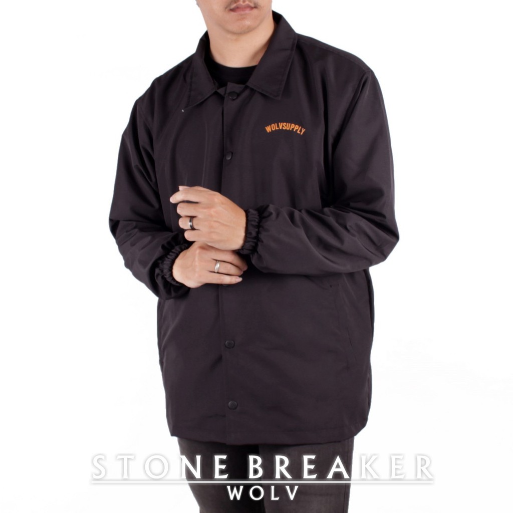 Jaket Coach Supply Jaket Parasut Pria Wolv