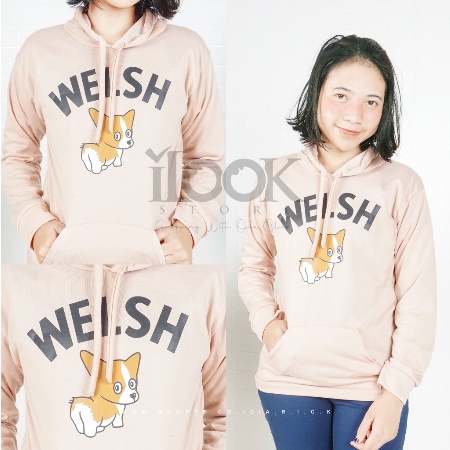 ilook | Sweater Welsh | Hoodie Welsh - Fit to L