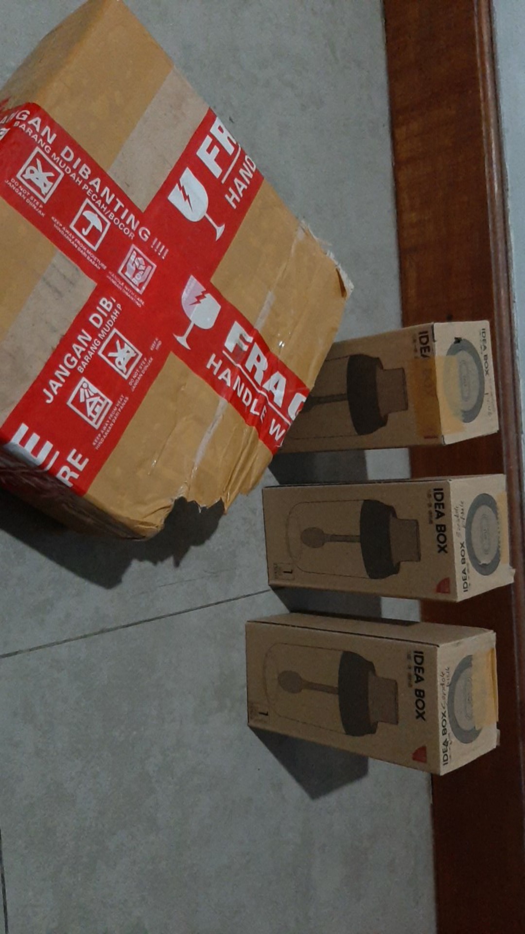 Idea Box Botol Kaca Tempat Bumbu Minyak Honey Kitchen Seasoning Pot Kaca / Beling