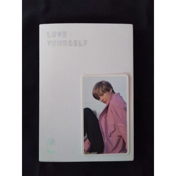 Only Album BTS Ly Her, Ly Tear with PC Official dicon 2018