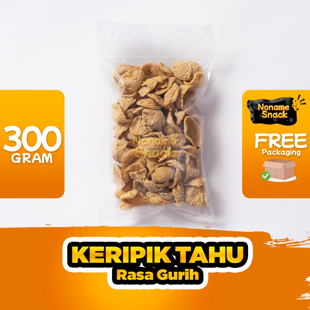 NoName Snack - Keripik Tahu Cemilan Lokal Grosir 300Gr