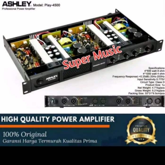 POWER ASHLEY PLAY4500 PLAY 4500 ORIGINAL