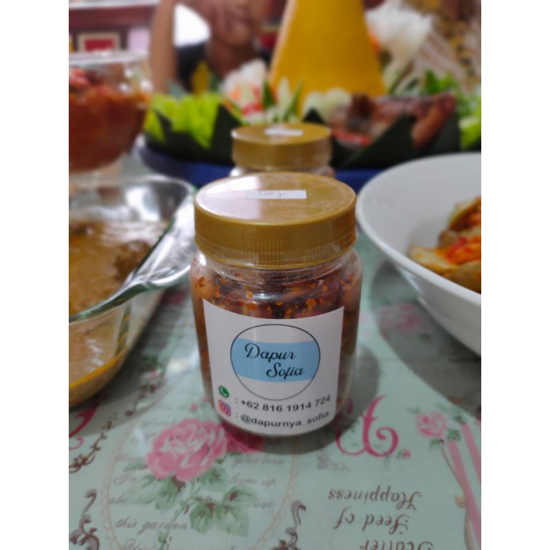 

dapurnya_sofia balado kacang teri 90 gram