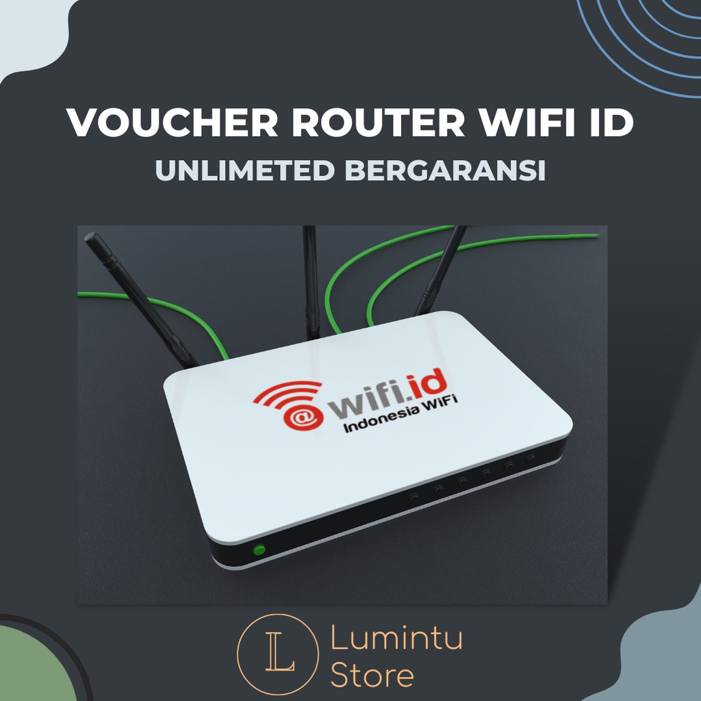Wifi id 30 hari 1 Bulan BERGARANSI router