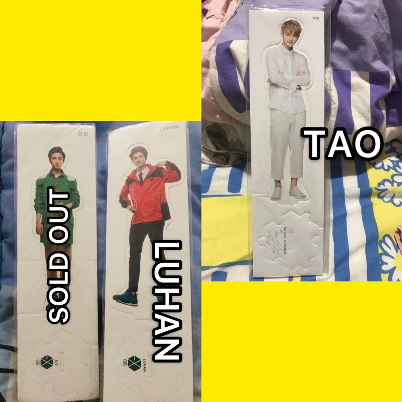 TAO EXO ZTAO LUHAN NATURE REPUBLIC STANDEE
