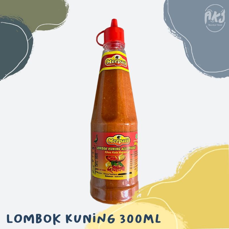

Lombok Sambal Kuning Merpati Makassar 300ml