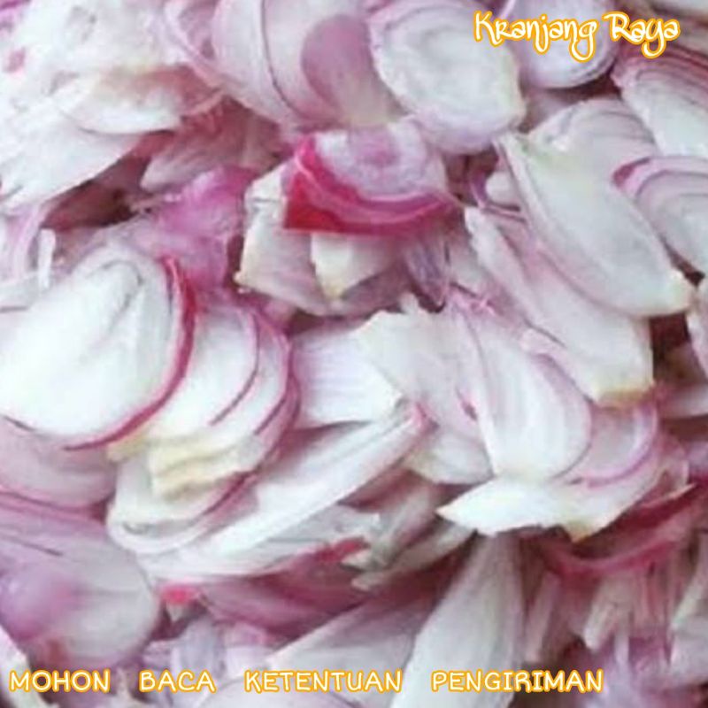 

Bawang merah iris