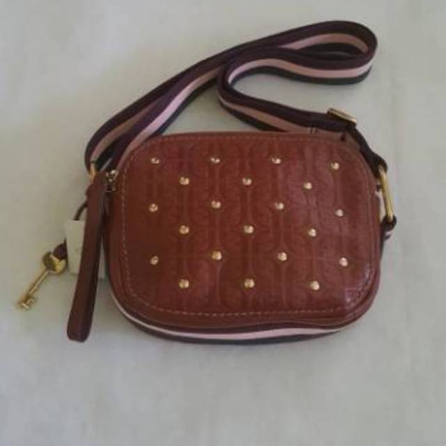 Tas Elle crossbody bag brown multi