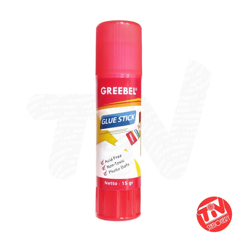 

Lem Kertas Stik | Glue Stick Greebel - 15 gram