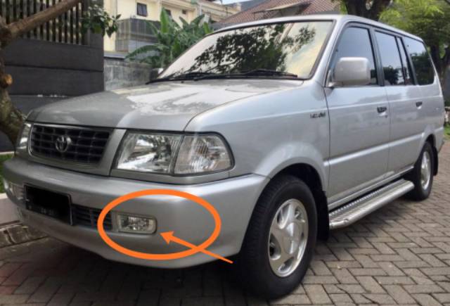 Lampu kabut foglamp kijang kapsul 2000 2002