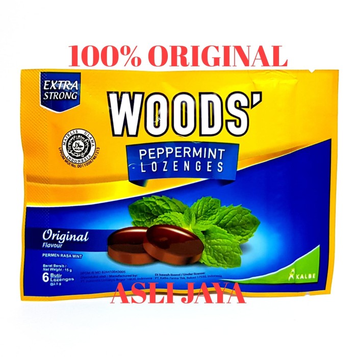 

PERMEN WOODS LOZENGES ORIGINAL BERKHASIAT