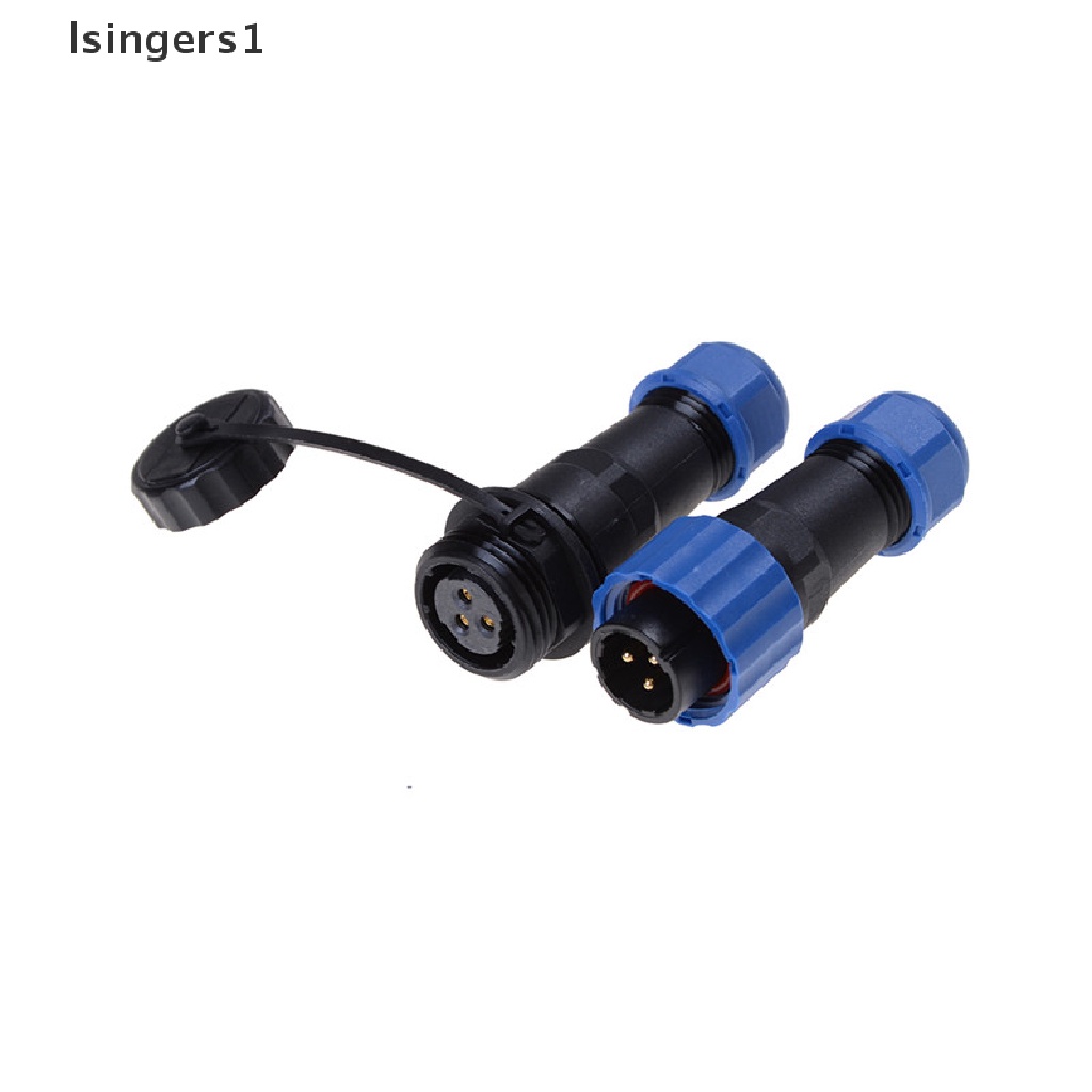 (lsingers1) Sp16 Konektor Kabel power Male Tahan Air IP68