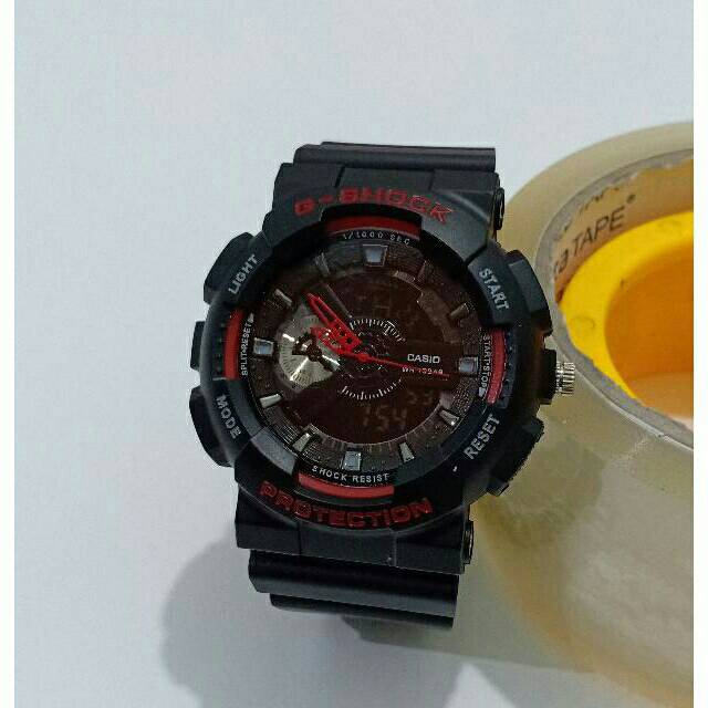 Ready 7 Warna Jam Tangan Pria Casio G-Shock GA110A Strap Rubber