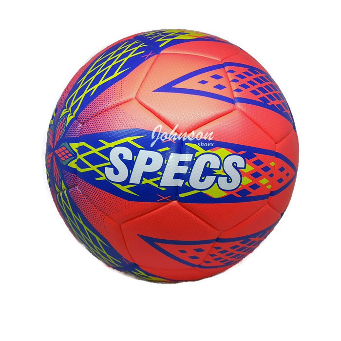 [ Johnson Shoes ] Bola Futsal SPECS - PRISMA FS MATCH BALL Fresh Salmon / Solidate Blue ORIGINAL