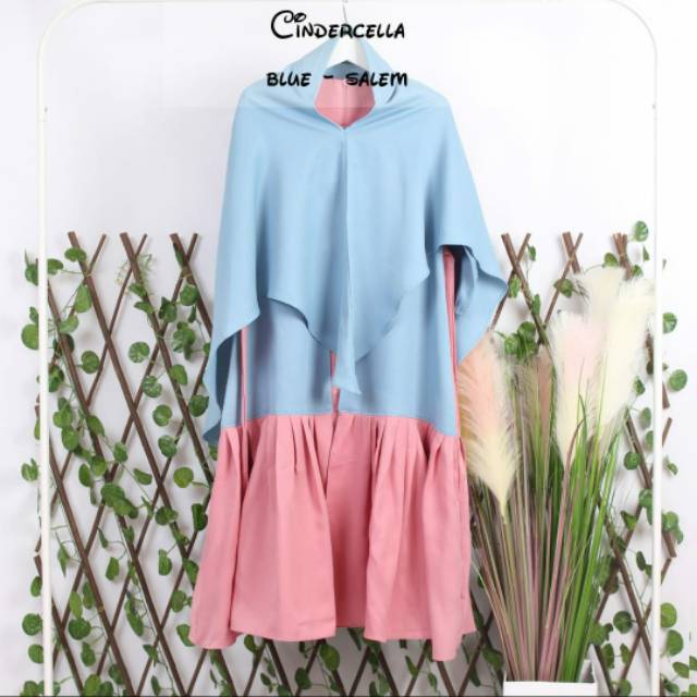 BA 07 cindercella baju muslim anak  perempuan  usia  5 6  