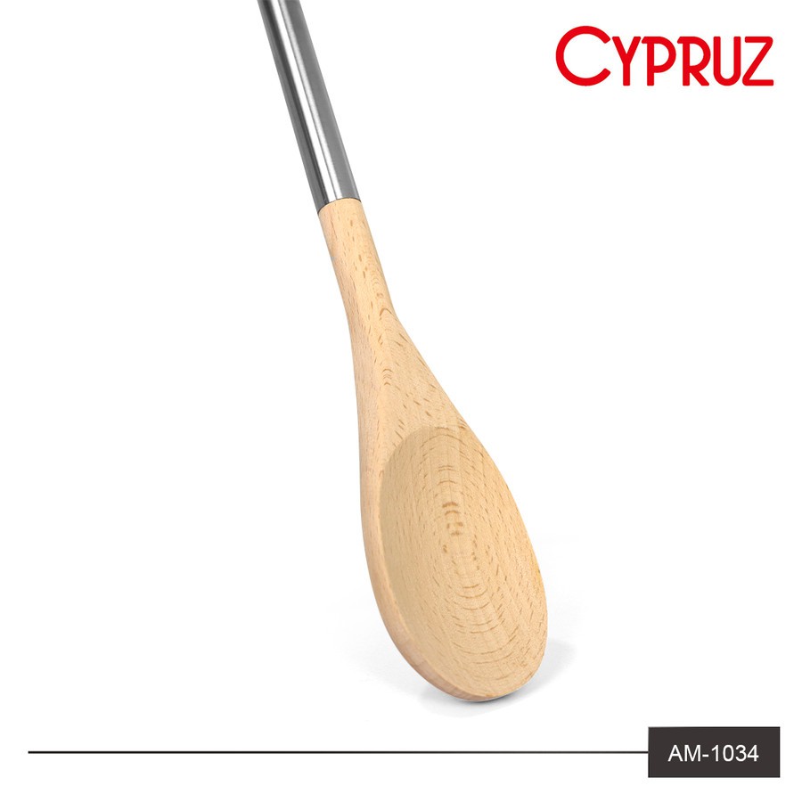 CYPRUS AM 1034 - Sendok Serving Beech / Serving Kayu / Sendok Kayu 36 cm