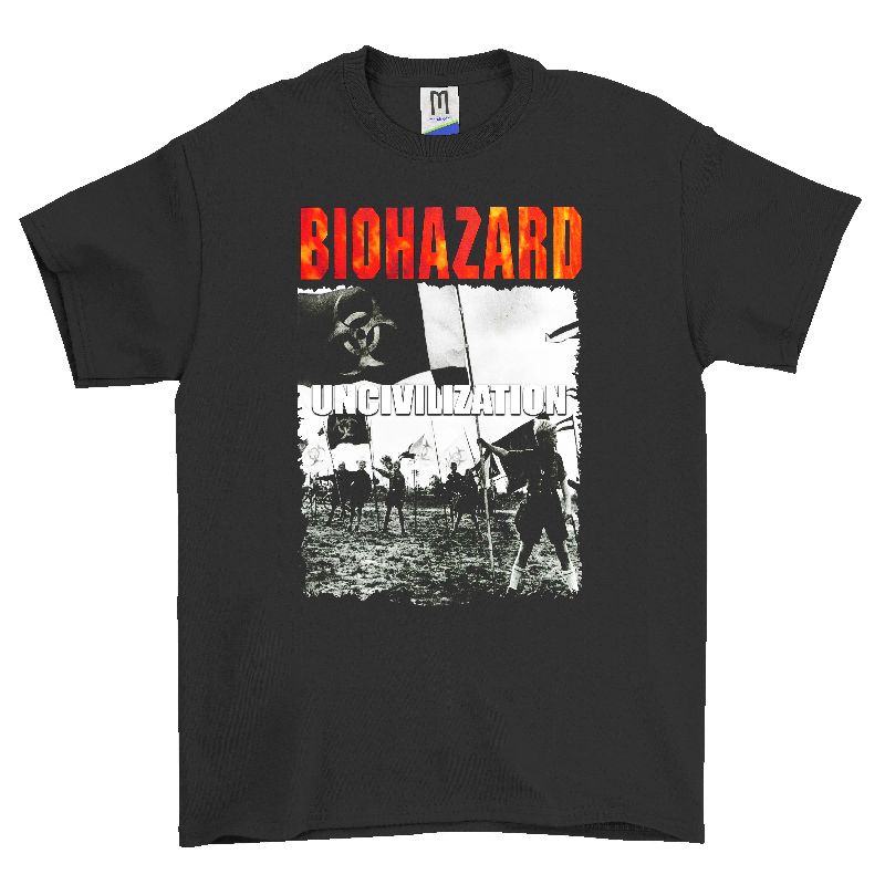 kaos tshirt band biohazard