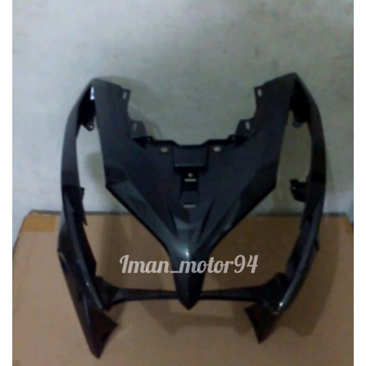 BODI tameng body dasi depan motor vario techno 125 warna hitam