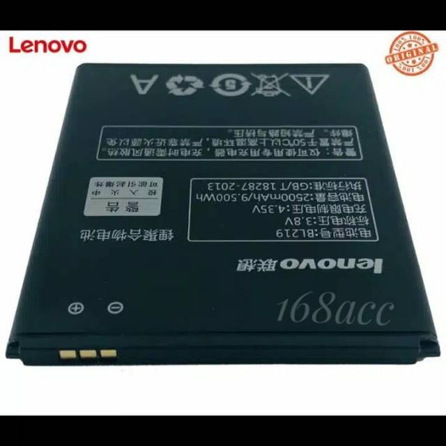 Baterai Battery Lenovo BL219 BL 219 A880 A889 A916 Batre Original OEM