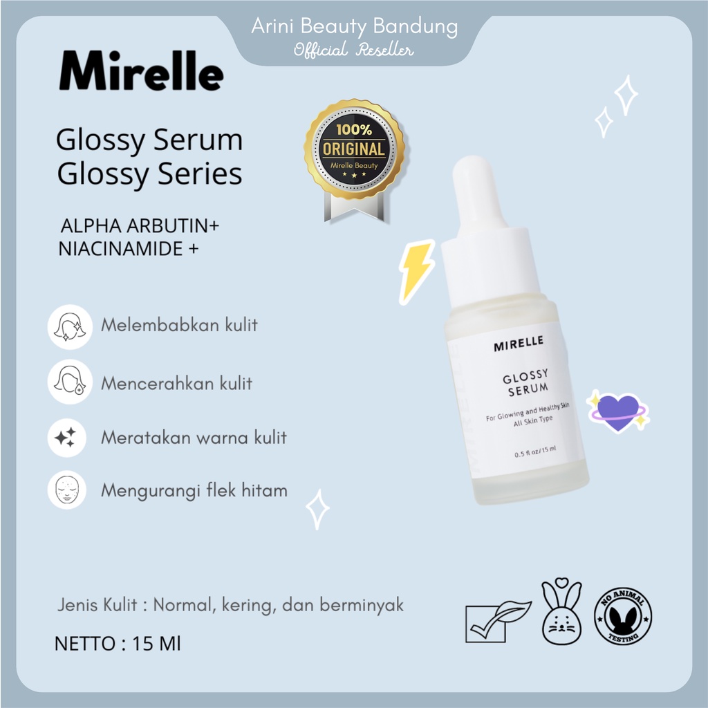 GLOSSY SERUM (Mirelle Glossy Series)