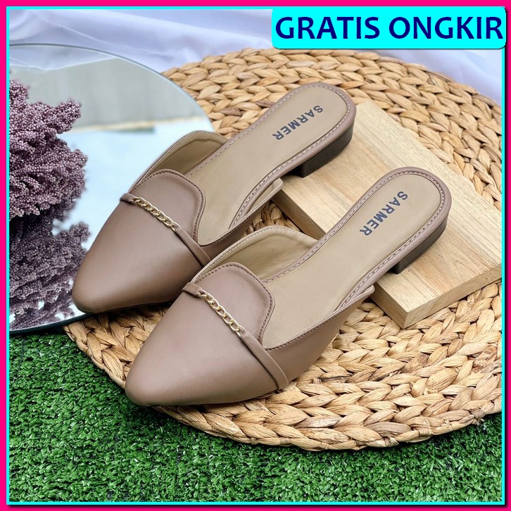 Sendal Hils Wanita  High Heels Heals Hak Kaca Tahu Pesta Kondangan  Sandal Haihils Wanita Terbaru 5C