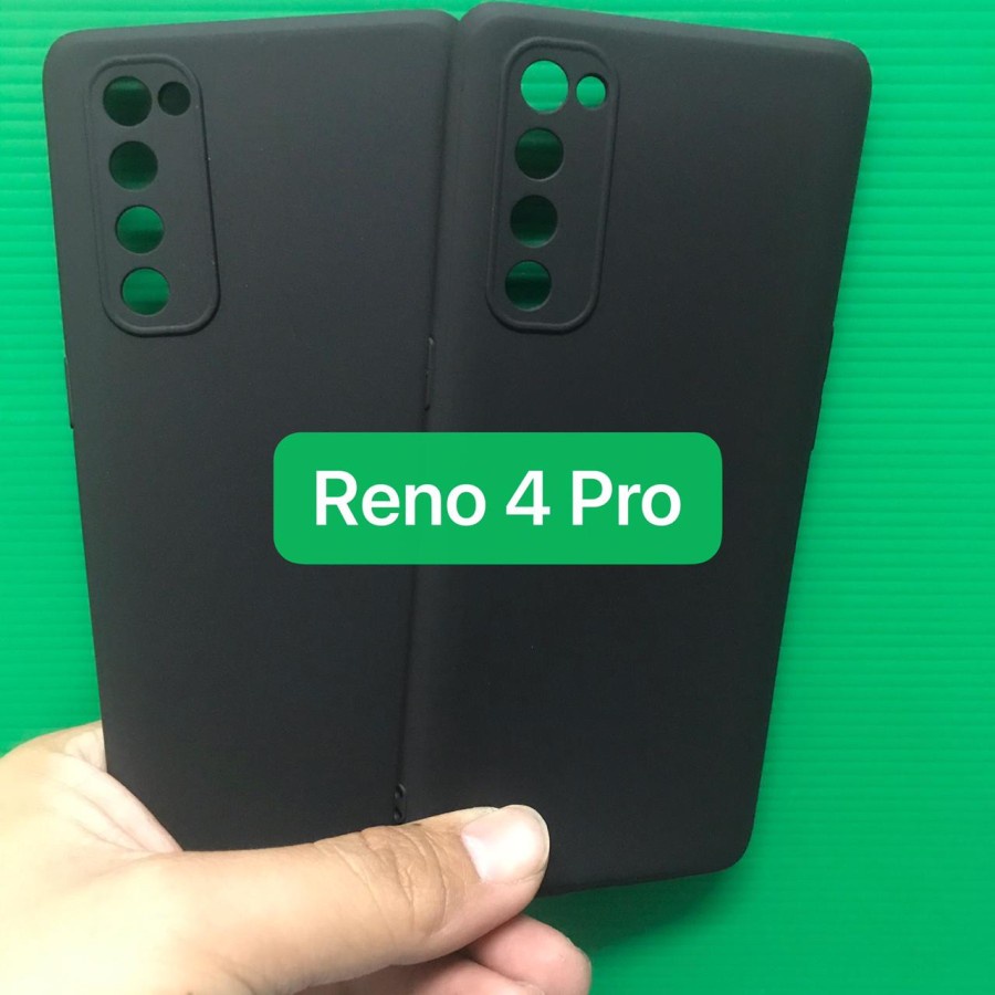 OPPO RENO 6 5G 6 4G RENO 5F RENO 5 RENO 4 PRO RENO 4 CASE SOFTCASE BLACK PREMIUM CASE PROTECT CAMERA,  CASING COVER SILIIKON HITAM PELINDUNG CAMERA CASING PELINDUNG KAMERA