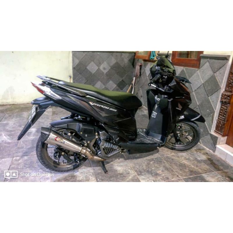 Knalpot Creampie Original Vario 150 new Type Cr1 Stainless original racing jogja Asli juraganknalpot