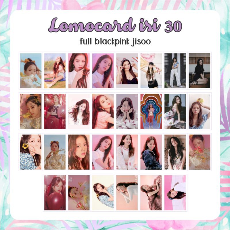 Lomocard Member Blackpink