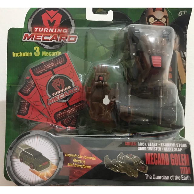 Turning mecard mecanimals golem titan