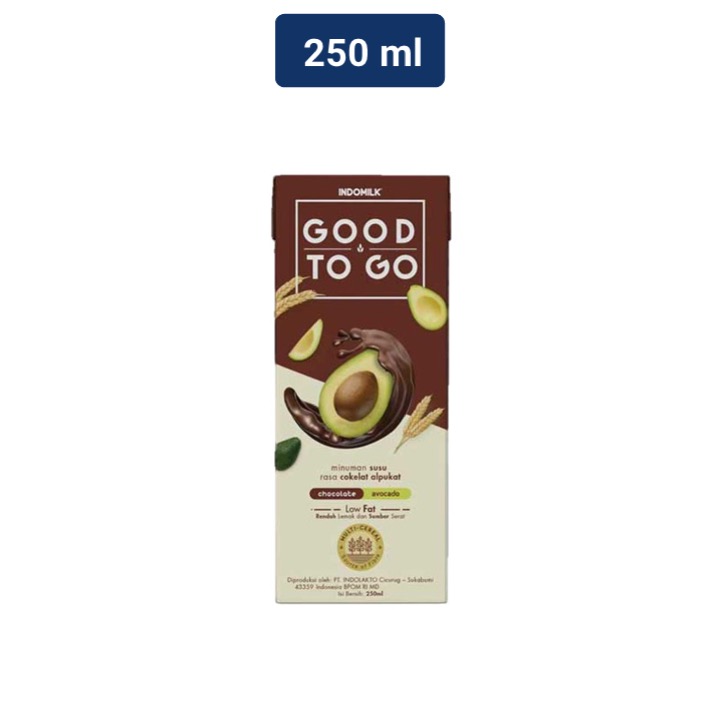 Indomilk Good To Go Susu Choco Avocado 250 mL