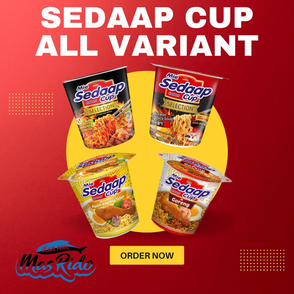 

Mie Sedaap Cup All Variant Mie Sedaap Cup Siap Saji