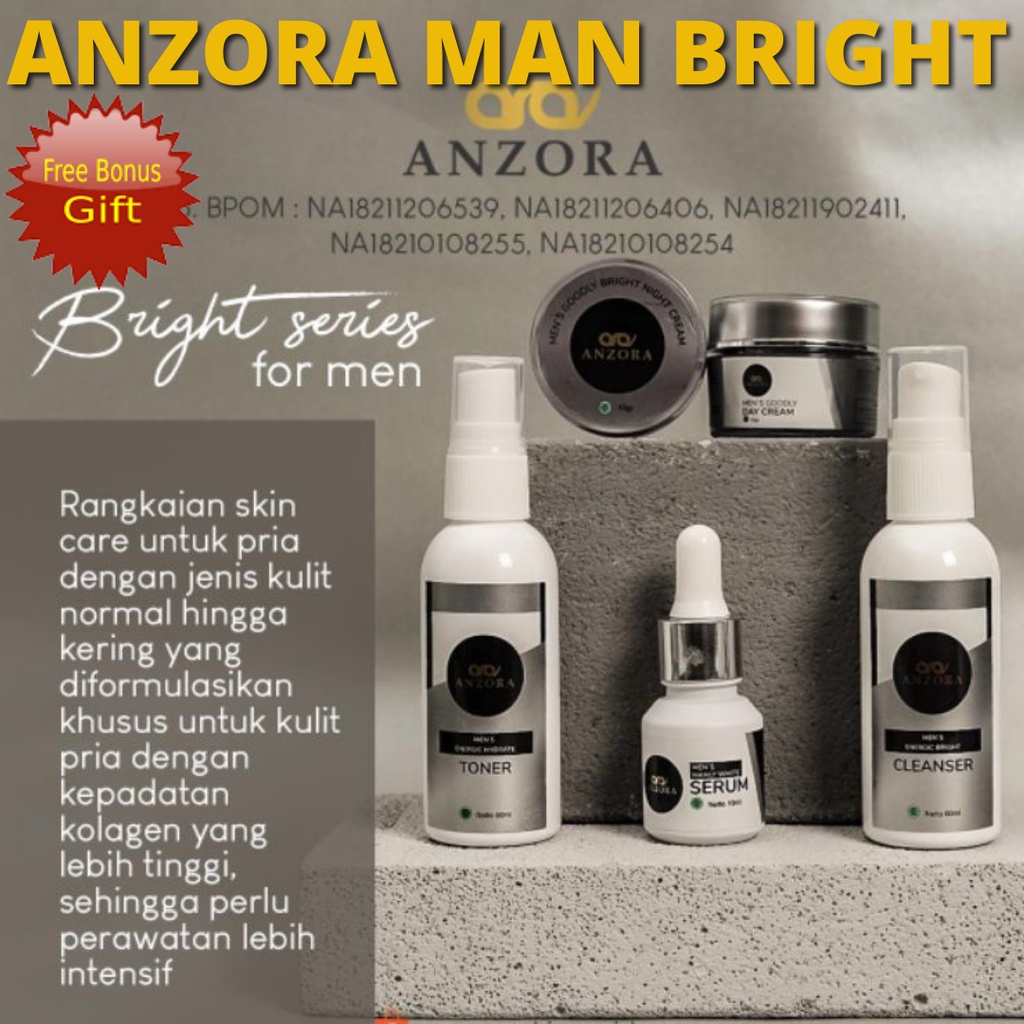 ANZORA MAN ANZORA MAN ACNE ANZORA MAN BRIGHT ANZORA SKINCARE ANZORA ECER ANZORA MAN SKINCARE ACNE SE