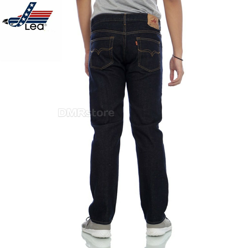 Celana jeans LEA 606 premium reguler fit original Grade standar pria