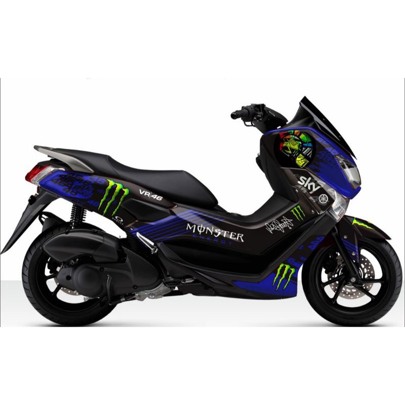 STICKER NMAX OLD FULL BODY - DECAL NMAX LAMA FULL BODY