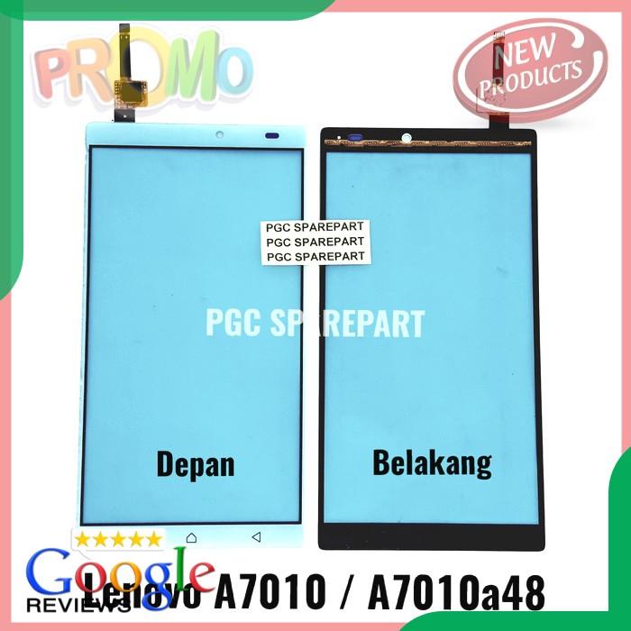 SPAREPART HP ORIGINAL TOUCHSCREEN LENOVO VIBE K4 NOTE A7010 A7010A48 TS KACA SENTUH TERLENGKAP