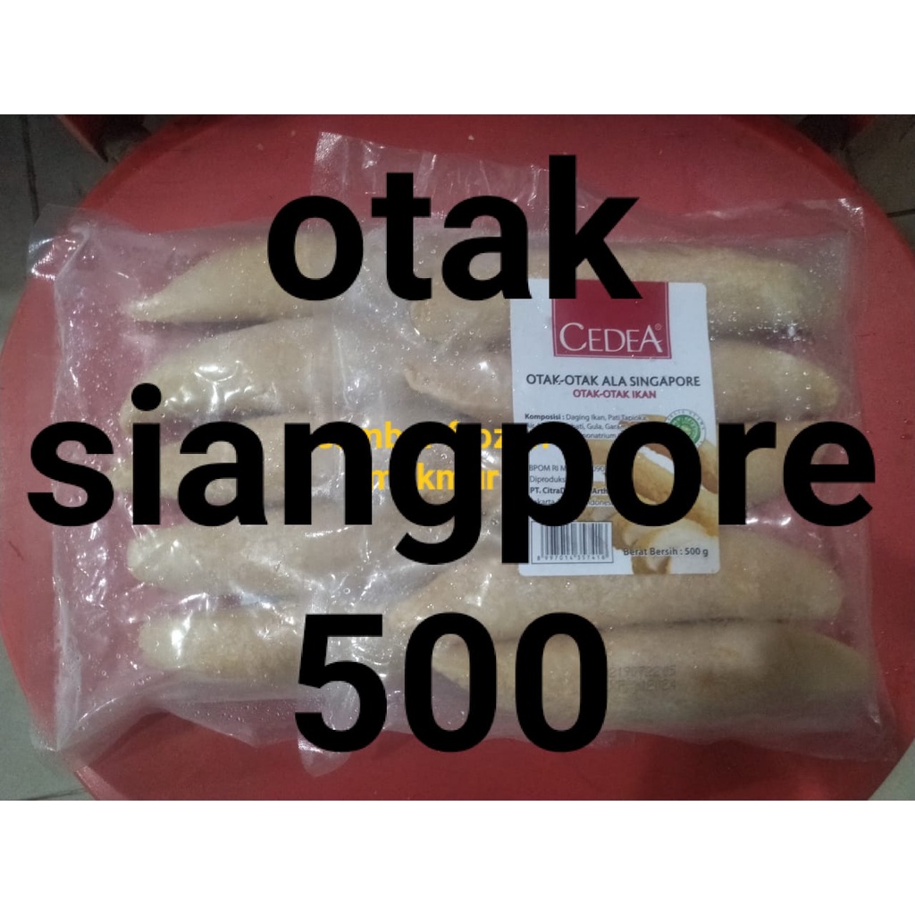 

Otak otak singapore 500 cedea sumber frozen makmur