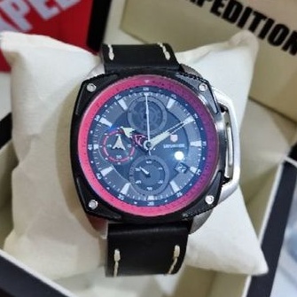 Jam tangan pria Expedition E 6646 kulit original