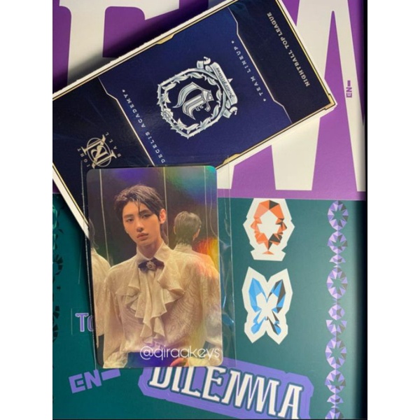 PHOTOCARD HOLO SUNGHOON SCYLLA ENHYPEN DILEMMA