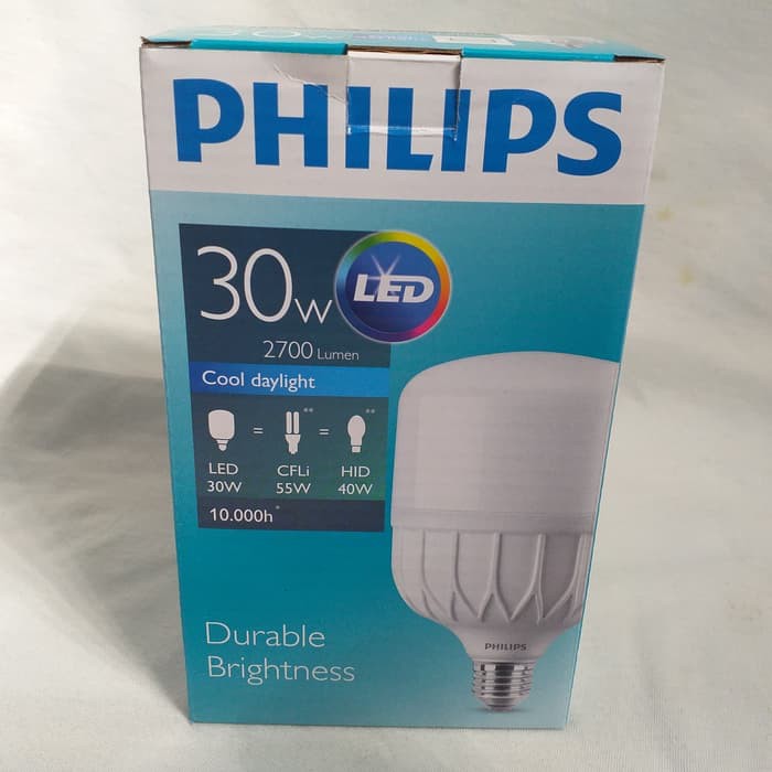 Philips 27 Watt Lampu LED Philip Philips 27 Watt Paling Terang Mantap**